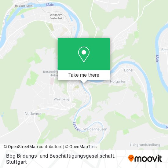 Bbg Bildungs- und Beschäftigungsgesellschaft map