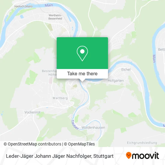 Карта Leder-Jäger Johann Jäger Nachfolger