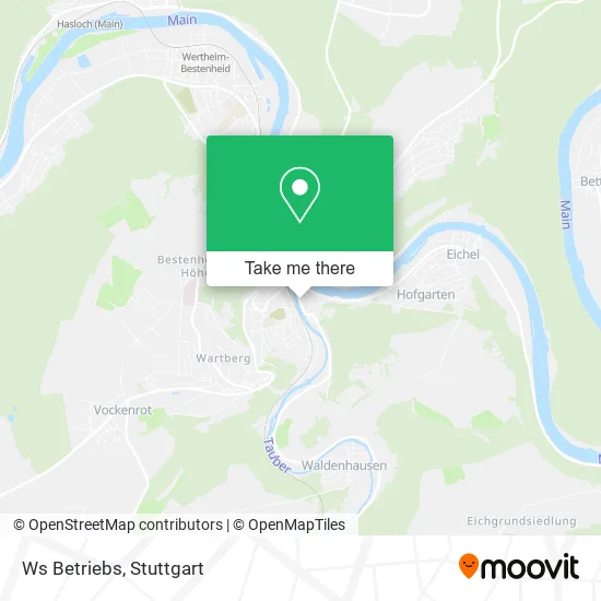 Карта Ws Betriebs