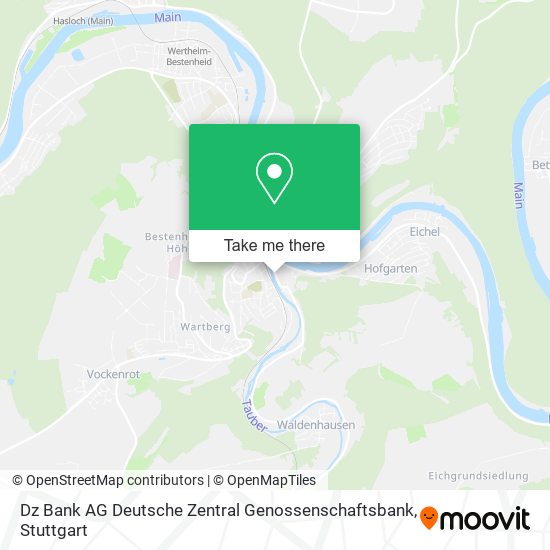 Dz Bank AG Deutsche Zentral Genossenschaftsbank map