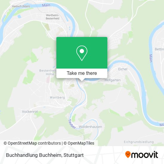 Buchhandlung Buchheim map