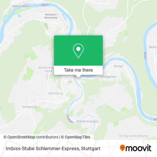Imbiss-Stube Schlemmer-Express map