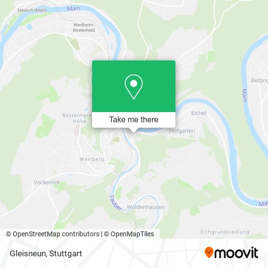 Карта Gleisneun