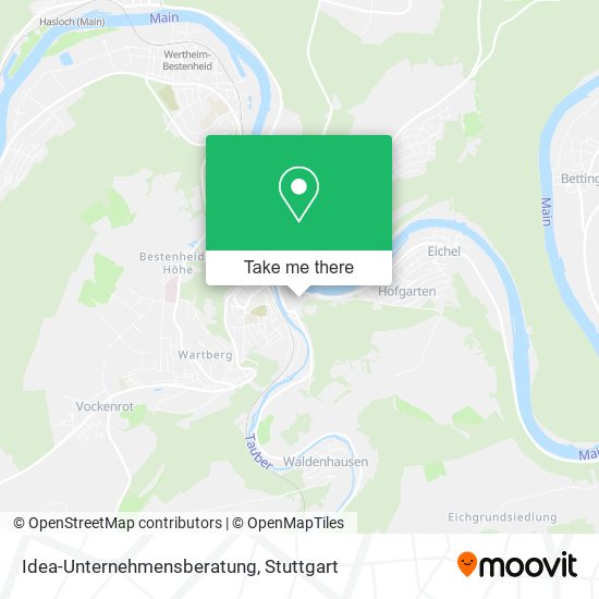 Карта Idea-Unternehmensberatung