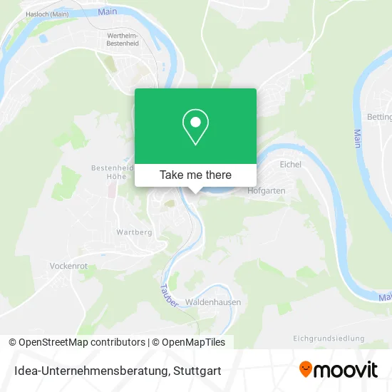 Карта Idea-Unternehmensberatung