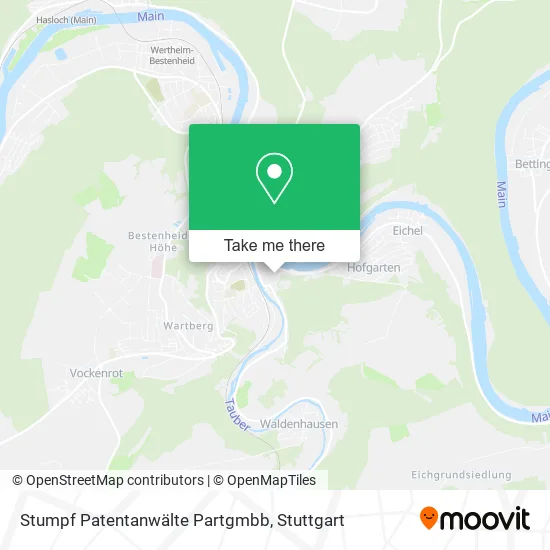 Карта Stumpf Patentanwälte Partgmbb