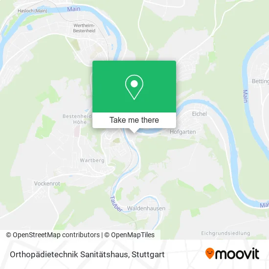 Карта Orthopädietechnik Sanitätshaus