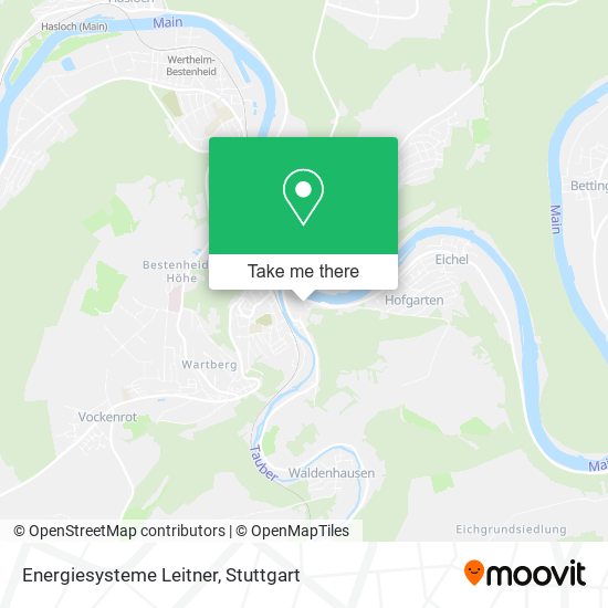 Карта Energiesysteme Leitner