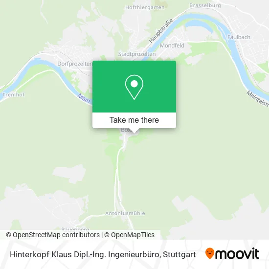 Карта Hinterkopf Klaus Dipl.-Ing. Ingenieurbüro