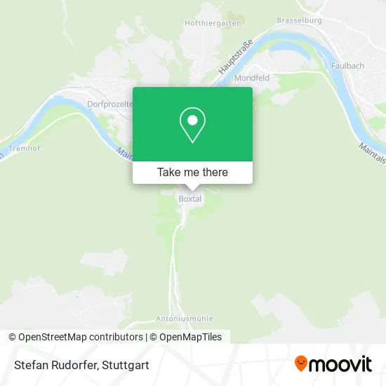 Карта Stefan Rudorfer