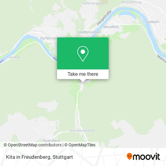 Карта Kita in Freudenberg