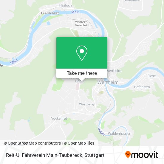 Reit-U. Fahrverein Main-Taubereck map