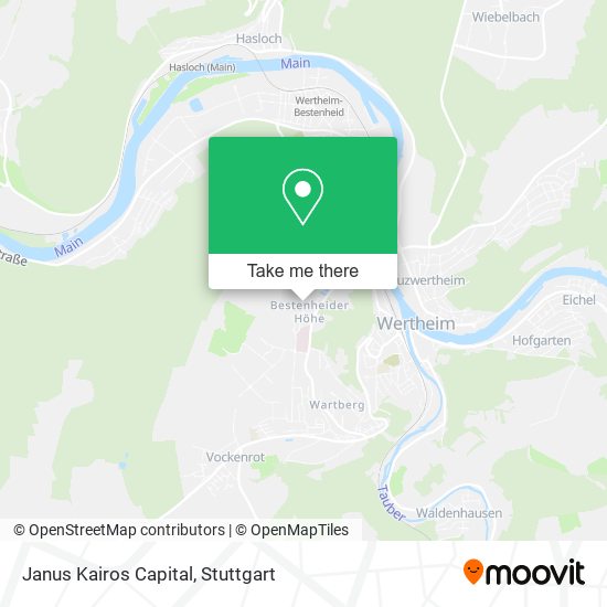Карта Janus Kairos Capital