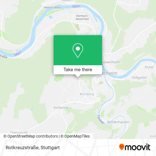 Карта Rotkreuzstraße
