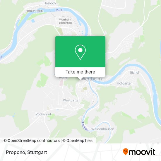 Карта Propono