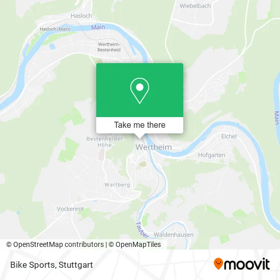 Карта Bike Sports