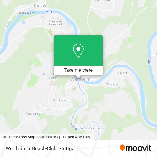Карта Wertheimer Beach-Club