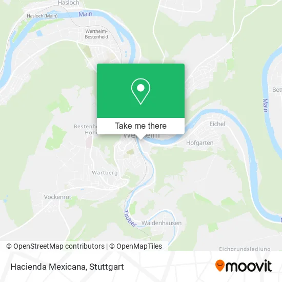 Карта Hacienda Mexicana