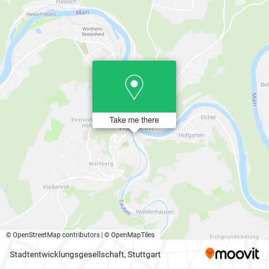 Карта Stadtentwicklungsgesellschaft