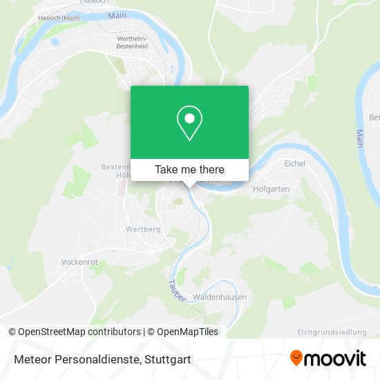 Meteor Personaldienste map