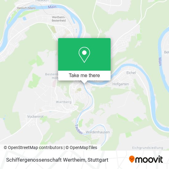 Карта Schiffergenossenschaft Wertheim