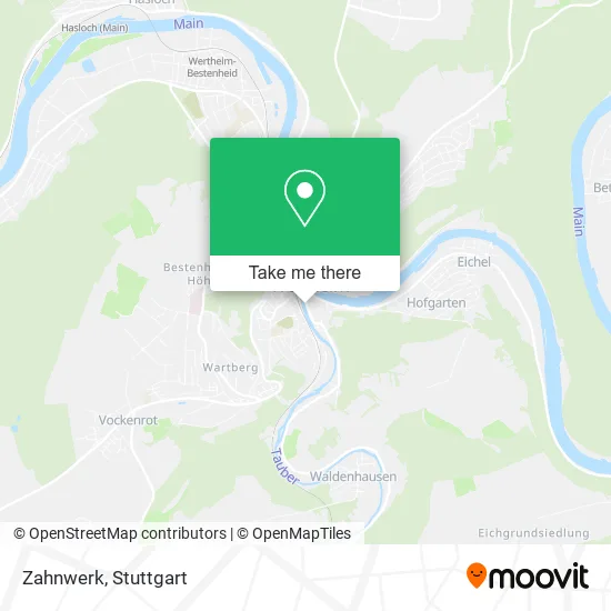 Карта Zahnwerk