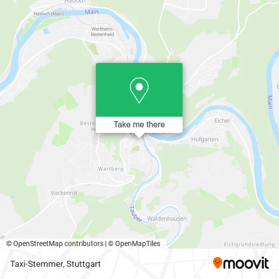 Карта Taxi-Stemmer