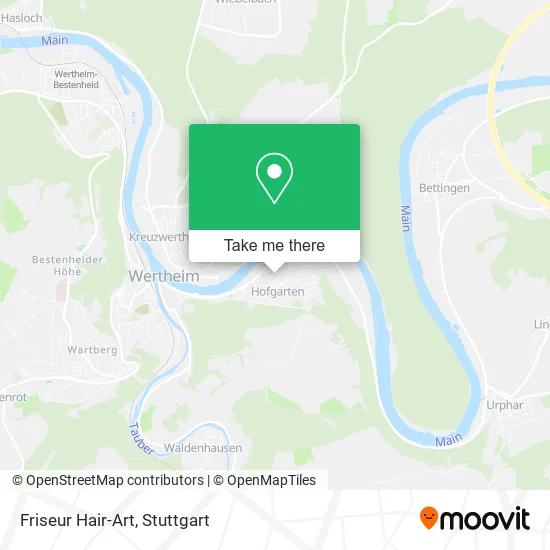 Карта Friseur Hair-Art