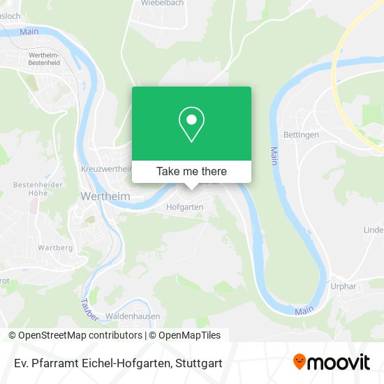 Карта Ev. Pfarramt Eichel-Hofgarten