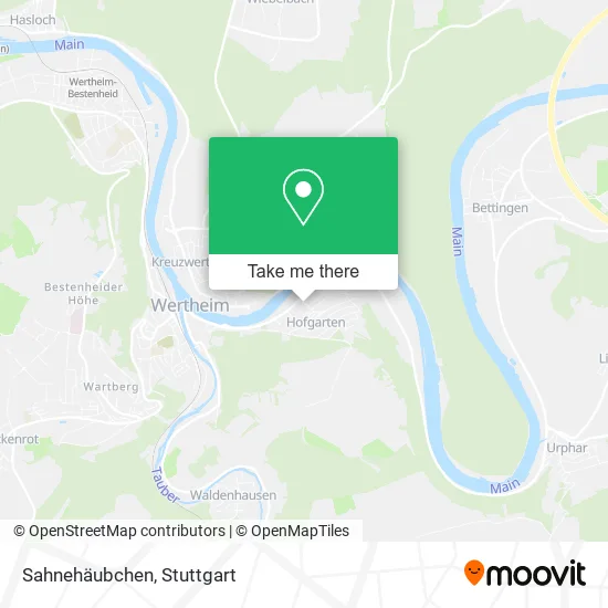 Карта Sahnehäubchen