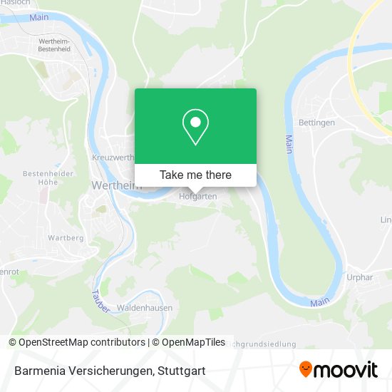 Barmenia Versicherungen map