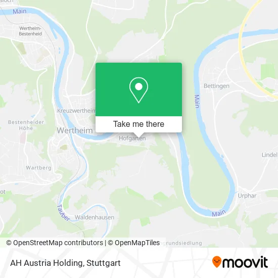 Карта AH Austria Holding