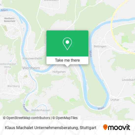 Карта Klaus Machalet Unternehmensberatung