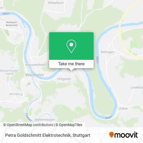 Petra Goldschmitt Elektrotechnik map
