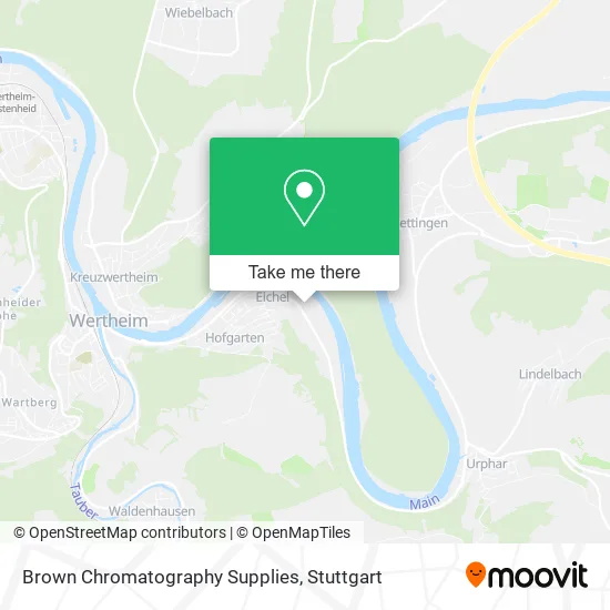 Карта Brown Chromatography Supplies