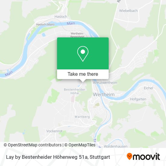 Карта Lay by Bestenheider Höhenweg 51a