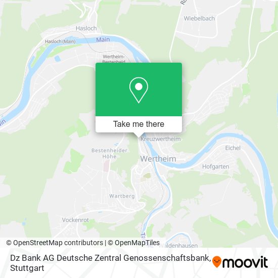 Dz Bank AG Deutsche Zentral Genossenschaftsbank map