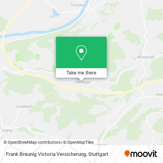 Карта Frank Breunig Victoria Versicherung