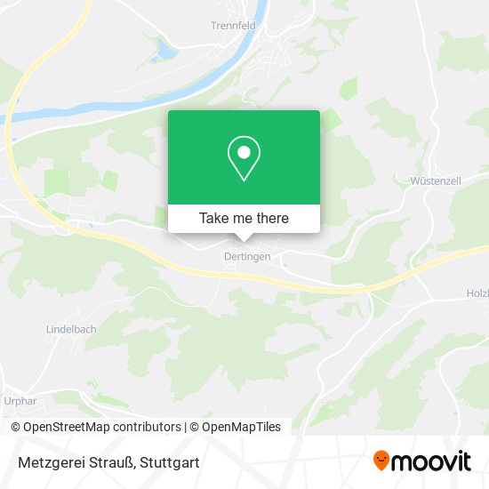 Metzgerei Strauß map