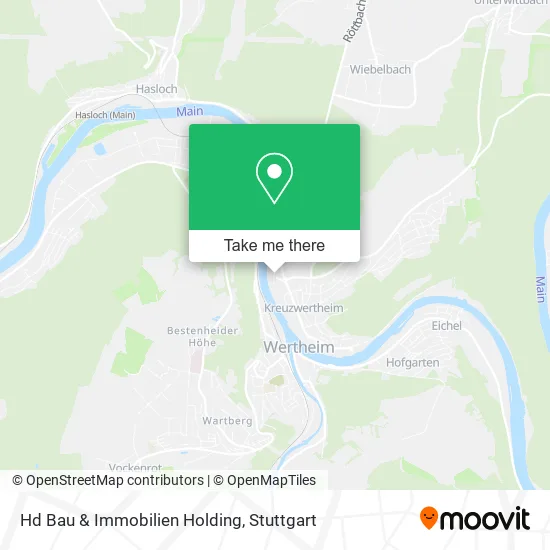 Карта Hd Bau & Immobilien Holding