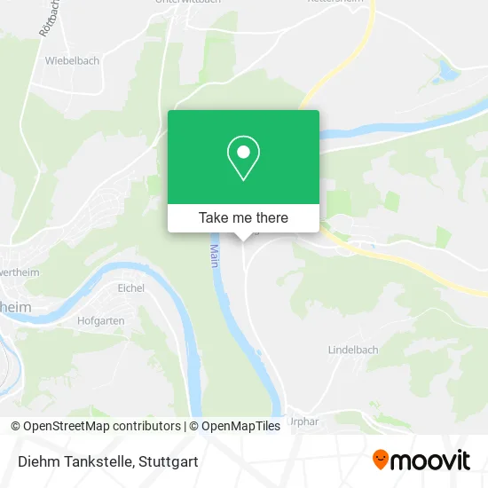 Карта Diehm Tankstelle