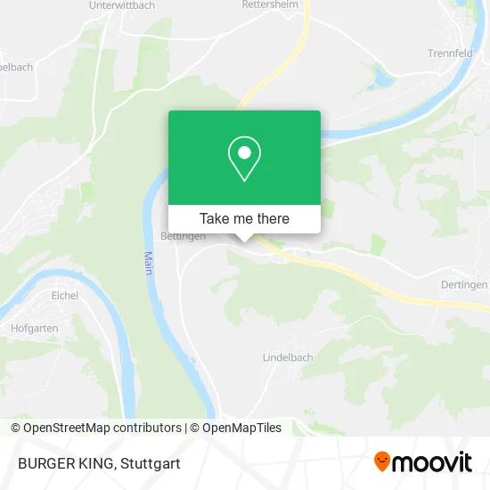 Карта BURGER KING