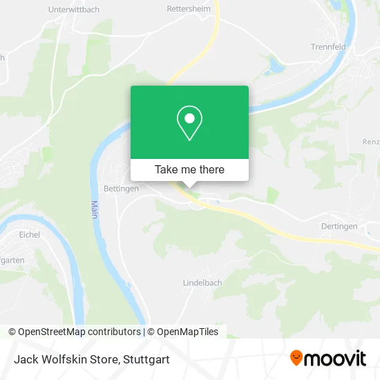 Карта Jack Wolfskin Store