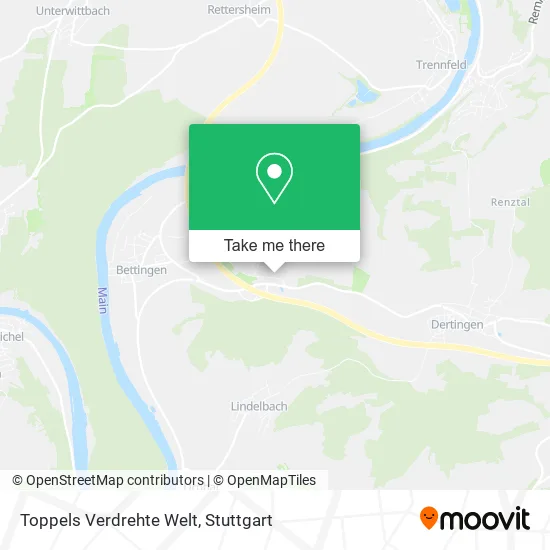 Карта Toppels Verdrehte Welt
