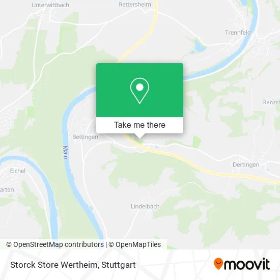 Карта Storck Store Wertheim
