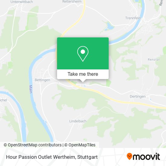 Карта Hour Passion Outlet Wertheim