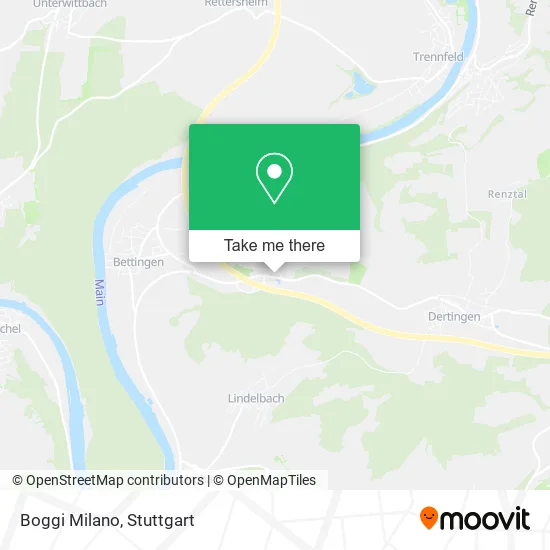 Карта Boggi Milano