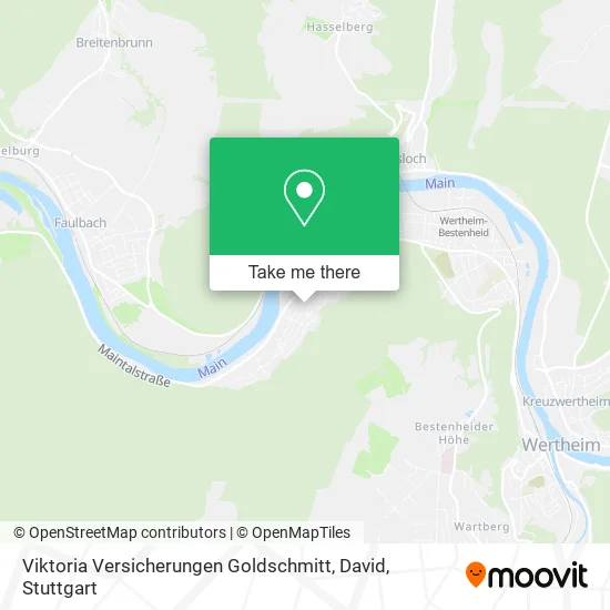 Карта Viktoria Versicherungen Goldschmitt, David