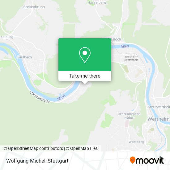 Wolfgang Michel map