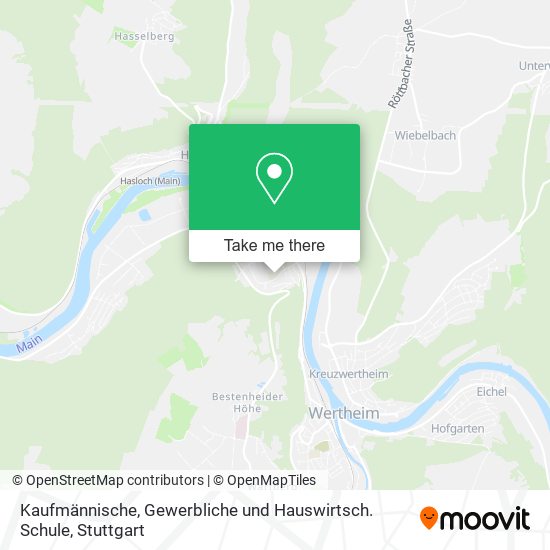 Kaufmännische, Gewerbliche und Hauswirtsch. Schule map
